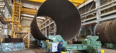 Υδραυλική τακτοποίηση ανύψωσης επάνω Rotator συγκόλλησης σωλήνων 1000T