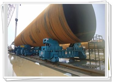 Υπαίθρια τακτοποίηση 2000T επάνω Rotator συγκόλλησης με το μηχανοποιημένο καροτσάκι