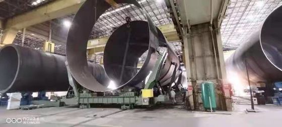 400T PU κύλινδροι συγκόλλησης σωλήνων για 13m παράκτιο Monopile