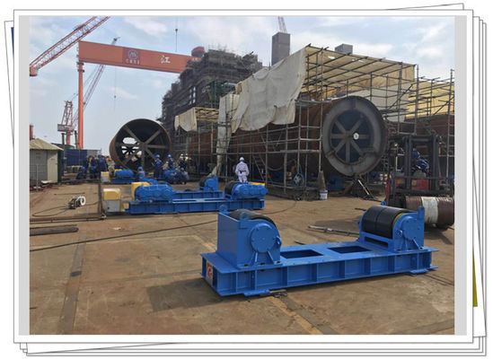 Πετροχημικοί Rotator 150T στηλών ρόλοι στροφής συγκόλλησης