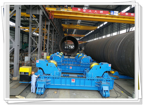 1200t αυξανόμενη Rotator συγκόλλησης γραμμή επεξεργασίας ιδρύματος Monopile